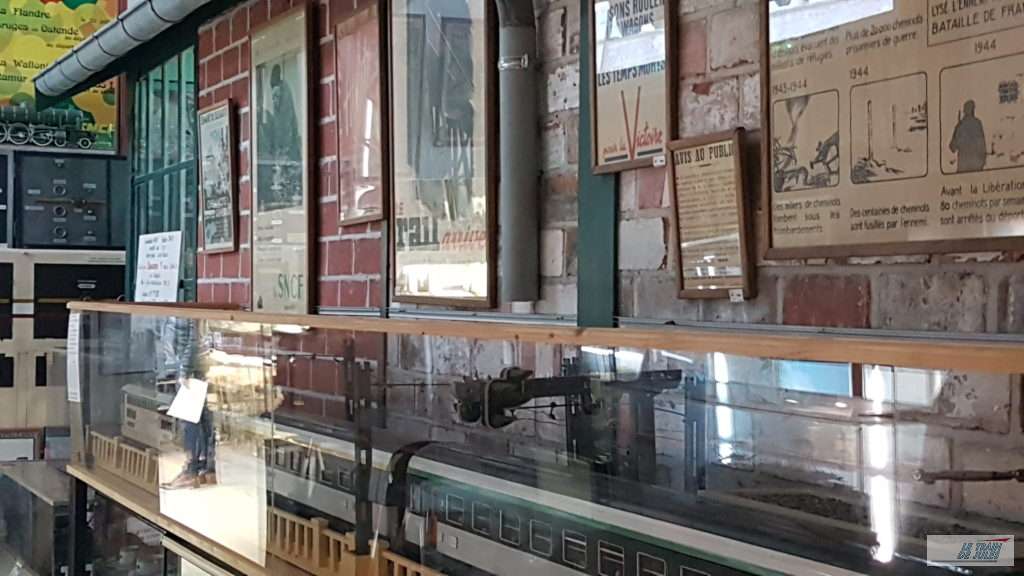 Musée du rail de Dinan - Salle du musée