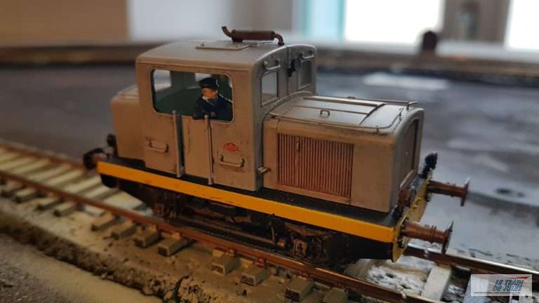 Locotracteur patiné