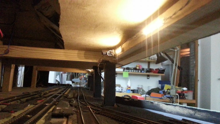 Eclairage de la gare souterraine