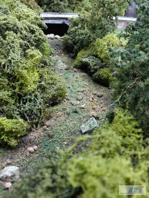 Ruisseau miniature en résine pour décor de maison de poupée et jardin féerique, lot de 4