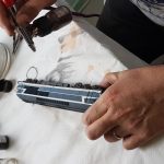 Coup d'aérographe sur la motrice