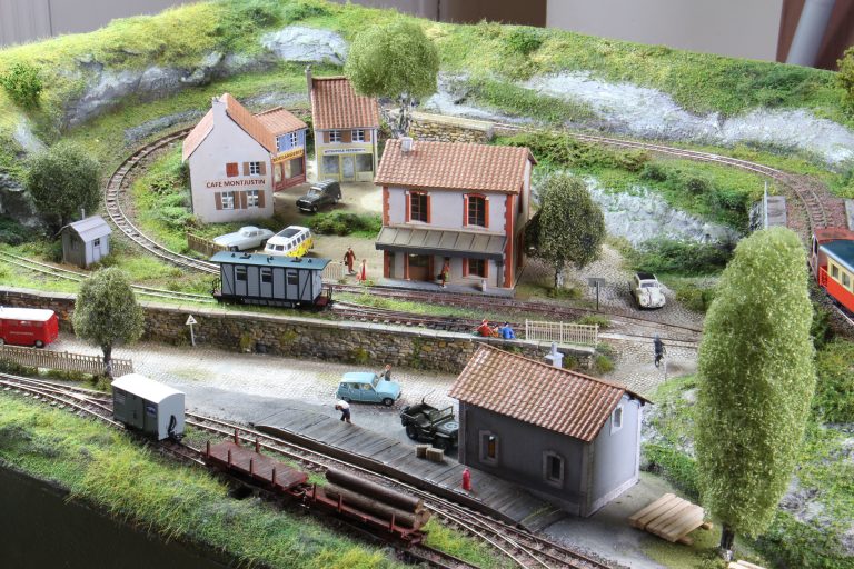 Vue générale de Montjustin.