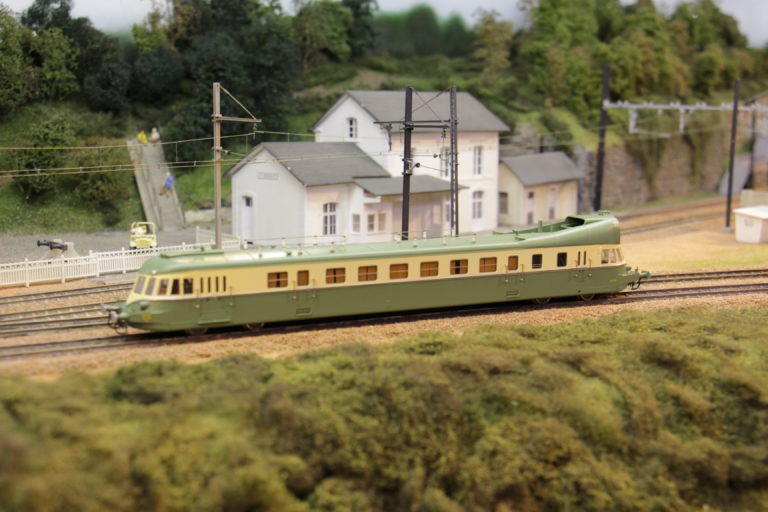 Autorail ABJ 3 Commandement Antenne – X3215.